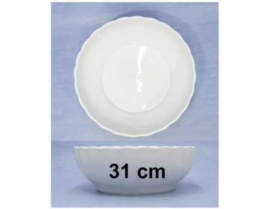 Thun 1794 a. s. ČESKÝ PORCELÁN Zadělávací mísa 31 x 11 cm, porcelán