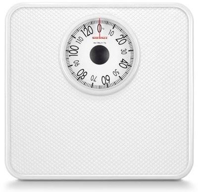 SOEHNLE Mechanická osobní váha TEMPO 130 kg, bílá