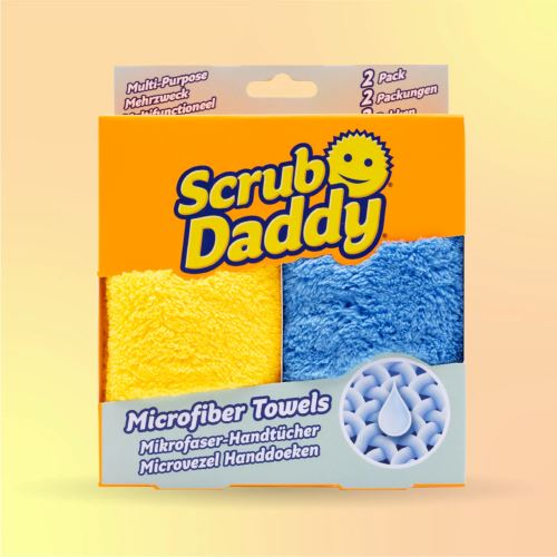 Scrub Daddy utěrky z mikrovlákna 2 ks