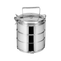 ORION Food carrier stainless steel 3 x 1 l