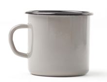 Mug 8 cm 0.4 l, gray