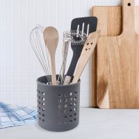 ORION Stojan na příbory pr. 12,5 cm, plast, šedá_2 (1)
