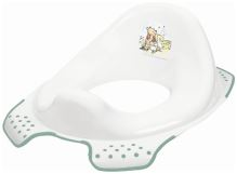 KEEEPER Reduction, non-slip toilet seat, children&#39;s, white Winnie the Pooh