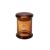 ORION Dóza kosmetická hnědé SPA 60 ml, sklo+víčko
