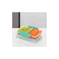SISTEMA Svačinový box To Go Small Split 350 ml, fialová_0 (2)