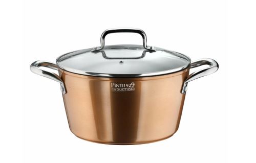 PINTINOX Hrnec MATERIC o 20 cm, 2,4 l, skleněná poklice