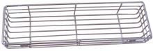 TORO Straight shelf 40 x 12 x 6 cm, chrome-plated wire