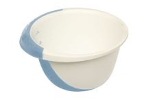 KEEEPER Beating bowl 3.5 l DE LUXE, plastic, north. blue border