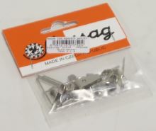 Hook IXA 40425/1 nickel plated 10 pcs