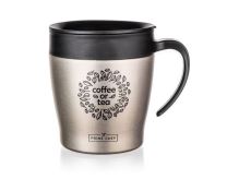 BANQUET Thermos mug MAVEL 0.33 l, stainless steel, beige