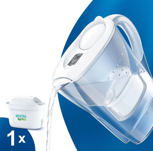 BRITA Marella 2024 bílá 2,4 l + 1 ks filtr MAXTRApro PO 2024