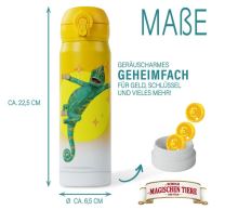 AWAVE Termolahev 380 ml, Škola kouzelných zvířat, chameleon_3 (2)