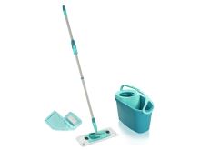 LEIFHEIT Rotary mop CLEAN TWIST M ERGO, 52120 + FREE replacement mop static plus