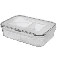 ORION Box PRIM 1 l (2 x 0.4 l) with clips, 21 x 15 x 6 cm, divided