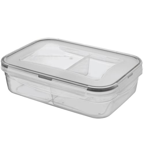 ORION Dóza PRIM 1 l (2 x 0,4 l) s klipy, 21 x 15 x 6 cm, dělená