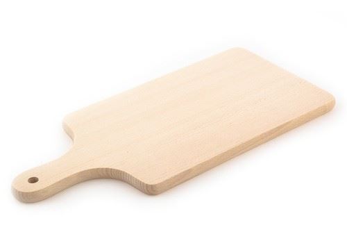 KOLIMAX Krájecí prkénko s rukojetí 42,5 x 20 x 1,6 cm, buk