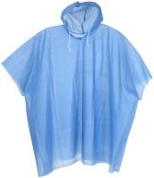 Raincoat, poncho 127 x h.102 cm PVC, mixed colors
