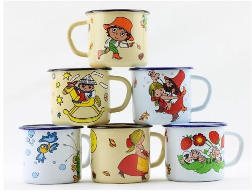 Hrnek 8 cm 0,4 l, VEČERNÍČKY, mix