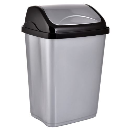 HOBBY LIFE Odpadkový koš Vittario kolíbka 26 l, šedý