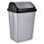 HOBBY LIFE Waste bin Vittario cradle 26 l, gray