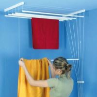 ALDO Ceiling clothes dryer IDEAL 6 bars, 130 cm, 55 cm