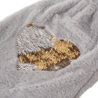 ORION Termofor GLITTER SRDCE v pleteném obalu, ohřívací lahev 1,6 l, šedá_4 (3)