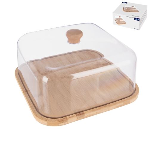 ORION Prkénko bambus serv.+ poklop UH 30 x 30 x 17 cm