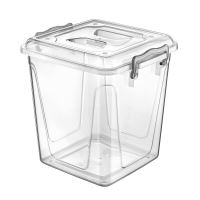HOBBY LIFE Box with lid MULTI high 11 l, transparent