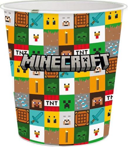 STOR Odpadkový koš 5 l, MINECRAFT, plast
