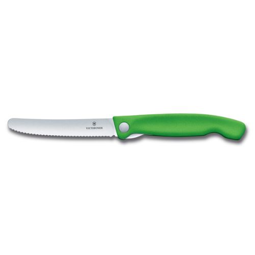 VICTORINOX Skládací svačinový nůž 11 cm Swiss Classic, zelený_0