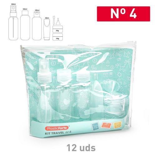 PLASTIC FORTE Souprava na pobyt č 4, 9 ks