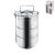 ORION Food carrier thermo stainless steel double skin 3 x 0.9 l