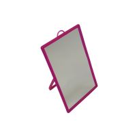 Table mirror for hanging 12 x 17 cm, plastic, colors mix