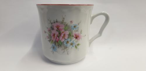 ČESKÝ PORCELÁN Hrnek KAREL 0,3 l, květy jemné
