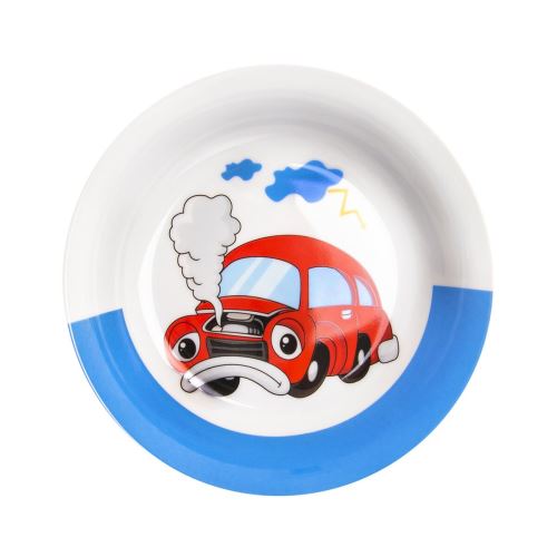 ORION Talíř  hluboký dětský AUTO pr. 19 cm, porcelán