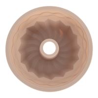 ORION Forma silikonová na bábovku, bábovka o 23,5 cm, béžová_4 (3)
