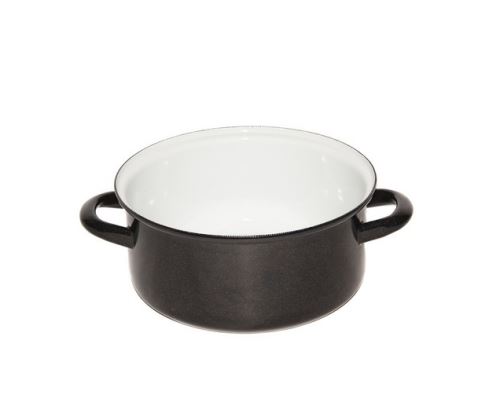 BELIS Kastrol STANDARD o 18 cm, 2 l, černý