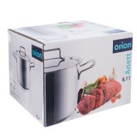 ORION Hrnec ANETT o 24 cm, 8,1 l, výška 19 cm, nerezová poklice_6 (5)