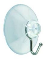 Small metal hook ø 2.5 cm, suction cup
