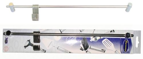 PROVENCE Závěsná lišta 6 háčků 40 cm, nerez