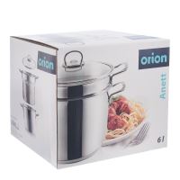 ORION Nerezový hrnec na těstoviny, špagety ANETT o 22 cm, 6 l_3 (2)