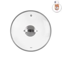 ORION Lid dia. 22 cm, stainless steel loop handle / glass