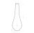 MARS SVRATKA Cylinder No. 8 (3.9 cm) h. 22.5 cm, spare part, kerosene lamp