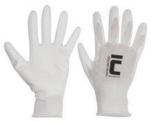 CERVA Gloves BUNTING LIGHT white, size 7