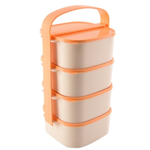 ORION Jídlonosič ALMI 4 x 1,15 l, plast