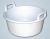 ALFA plastic bucket ø 43 cm/ 15 l, white