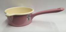 RIESS Saucepan with spout and handle 12 cm 0.5 l, sv. pink