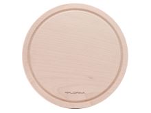 FLORINA Cutting board with groove 30 x 1.6 cm, beech